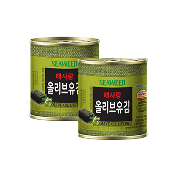 올리브유 김(캔김) 2개입