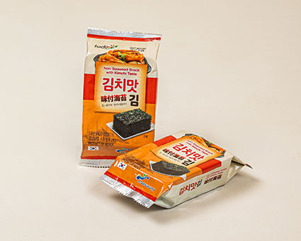 김치맛김 제품